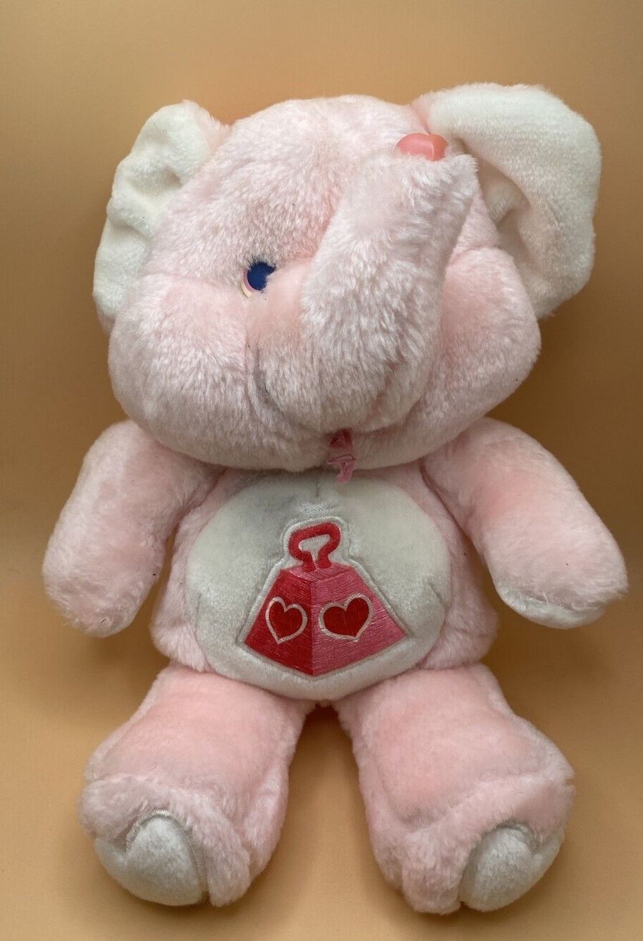 Vintage 1984 Kenner Care Bear Cousins-Lotsa Heart Elephant 13" Plush